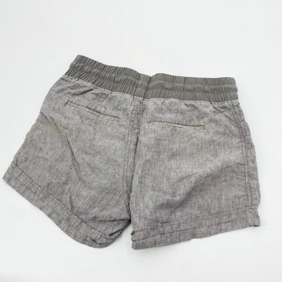 Athleta Gray cabo Linen Shorts - Picture 4 of 4